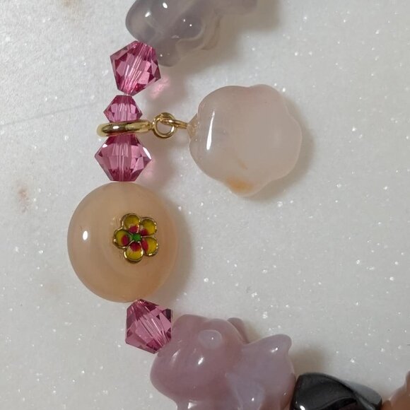 Multiple Quartz One-of-a-Kind Energy Healing Bracelet - Picture 3 of 8